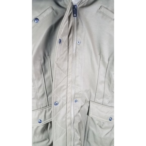 Centigrade Women's Sz. 2X Olive Parka Coat with Faux Fur Details NEW - Picture 6 of 12